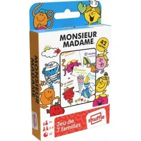 F.CARTES Jeu de 7 Familles Monsieur Madame