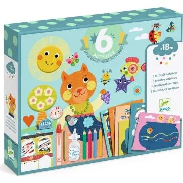 Djeco - Kit activits cratives Le chat et ses amis