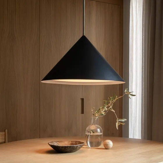 Watt & Veke Suspension Kuro Noir Ø 65 cm
