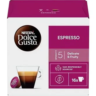 NESCAFÉ® Dolce Gusto® Espresso, Capsules de Café, 16 pièces