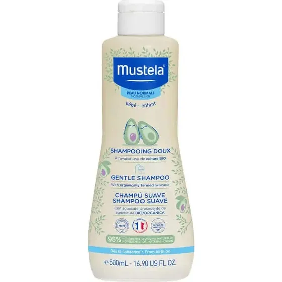 Shampooing pour bébé Mustela à l'extrait de camomille 500 ml