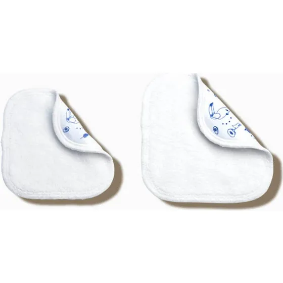 Mustela Lingettes Écologiques Réutilisables en Coton Bio, 6 pièces