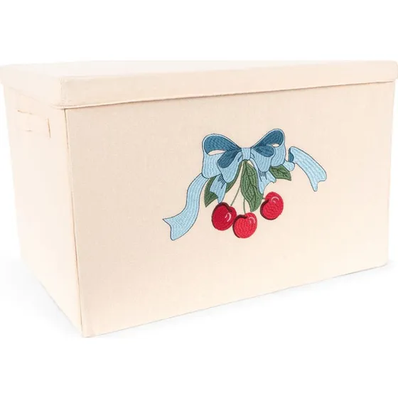 Konges Sløjd Grand Panier de Rangement - Cherry Bow