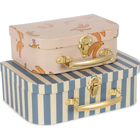Konges Slojd Go Bananas - Valises de rangement 2 pièces