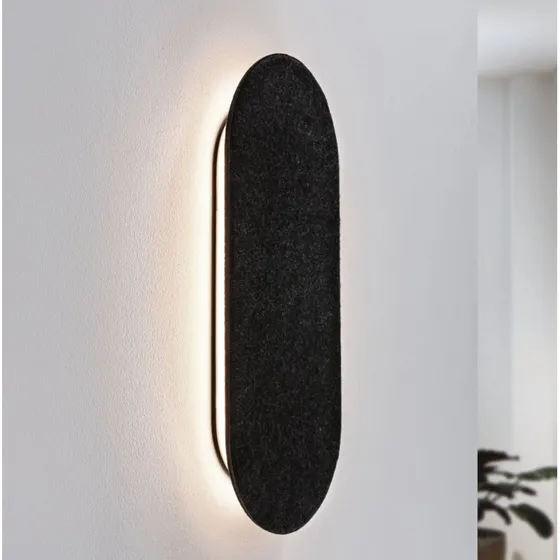 Paulmann Applique Murale LED Tulga Anthracite - 3-Step-Dim