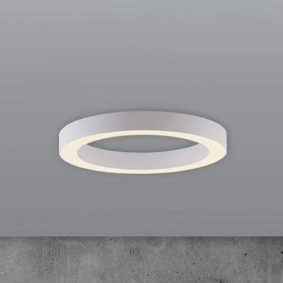 Paul Neuhaus Plafonnier LED PURE Lines, Ø 35 cm, Blanc, CCT
