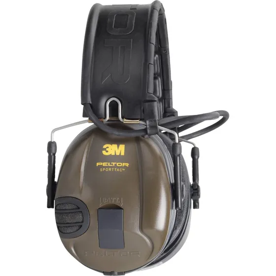 3M Peltor SportTac Casque Électronique Kaki/Orange
