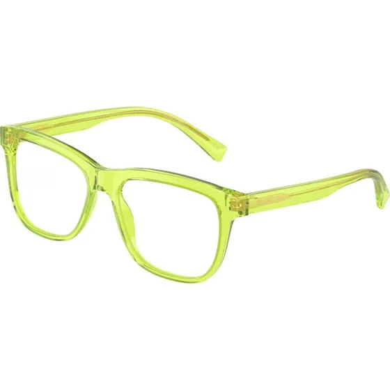 Dolce & Gabbana Enfant DX3356 - Montures Carrées Vert Transparent