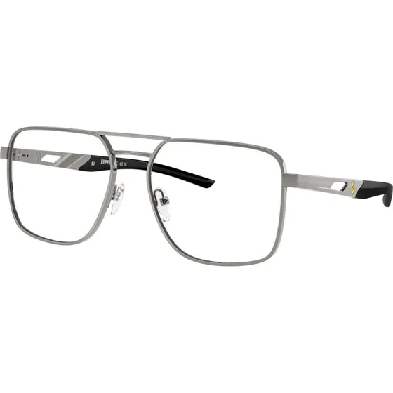 Ferrari Scuderia FZ7005 Homme - Monture Optique Métal Carrée Grise