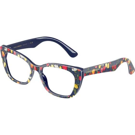 Dolce & Gabbana Enfant Montures Optiques DX3357 Bleu Cat Eye