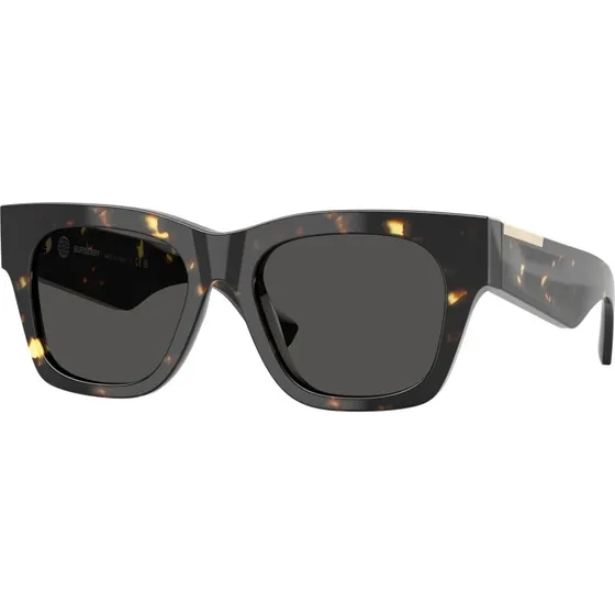 Burberry BE4424 Lunettes de Soleil Carrées Écaille et Gris