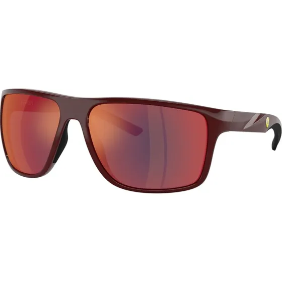 Ferrari Scuderia FZ6015U Lunettes de Soleil Bordeaux et Rouge