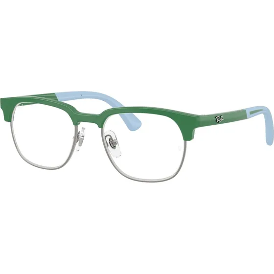 Ray-Ban RY1641 7507 Montures Optiques Enfant Carrées Vert Transparent