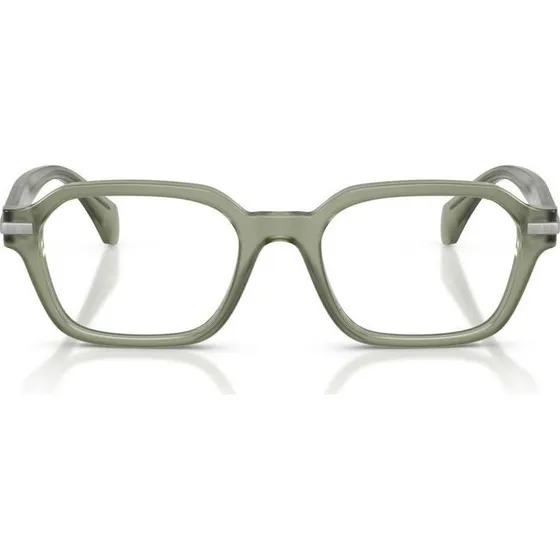 Moncler ME2015 Lunettes de Vue Rectangulaires Vertes Unisexe