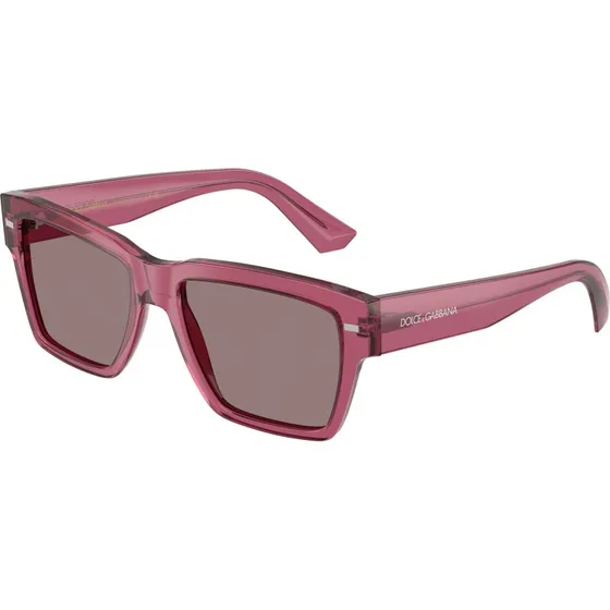 Dolce & Gabbana DG4431 Lunettes de soleil Carrées Rouge et Violet