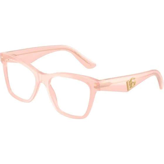 Dolce & Gabbana DG3374 Montures Optiques Carrées Rose Transparent