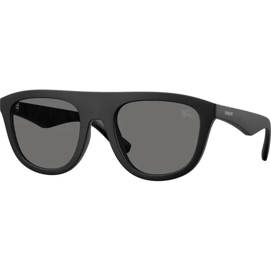 Burberry Homme BE4459U Lunettes de Soleil Carrées Polarisées Noires
