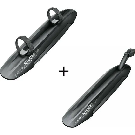 SKS Fatboard Set Garde-boue Avant et Arrire Noir