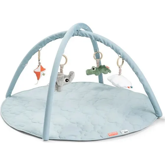 Done by Deer Playground Blue - Tapis d'éveil sensoriel