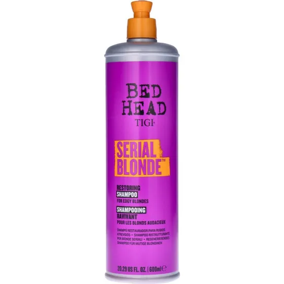 TIGI Bed Head Serial Blonde Shampoo pour Cheveux Blonds Abîmés 600 ml