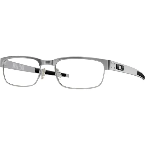 Oakley OX5038 Metal Plate Montures Optiques Titane Argent Carré