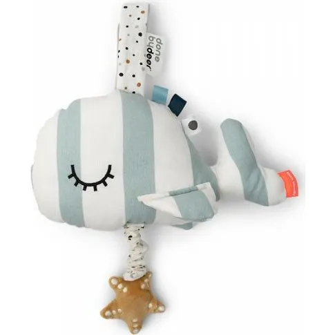 Done by Deer Wally Bleu - Peluche Musicale à Suspendre