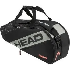 Head Team Racquet Bag M 6R Noir/Orange