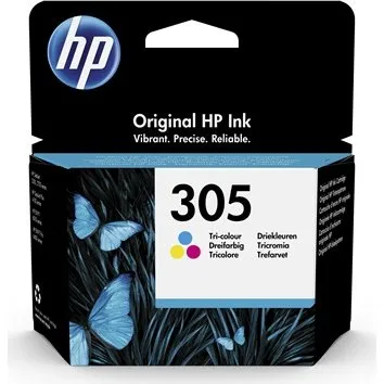 HP 305 Cartouche d'encre trois couleurs XL authentique