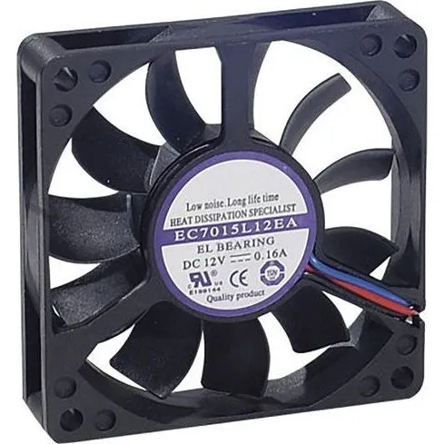 Spire Ventilateur Lubrifié à Vie 70x70x15