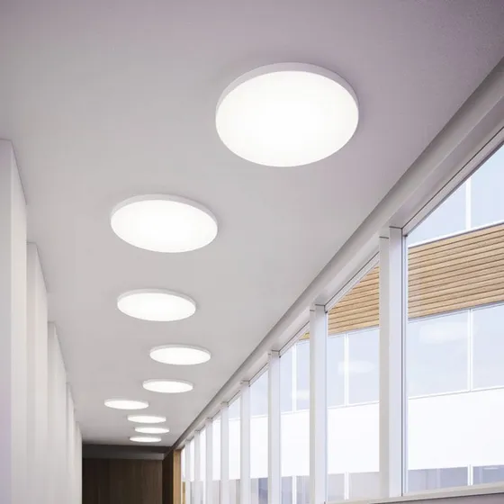 Loom Design Lucia 60 Plafonnier LED Blanc - Ø 60 cm