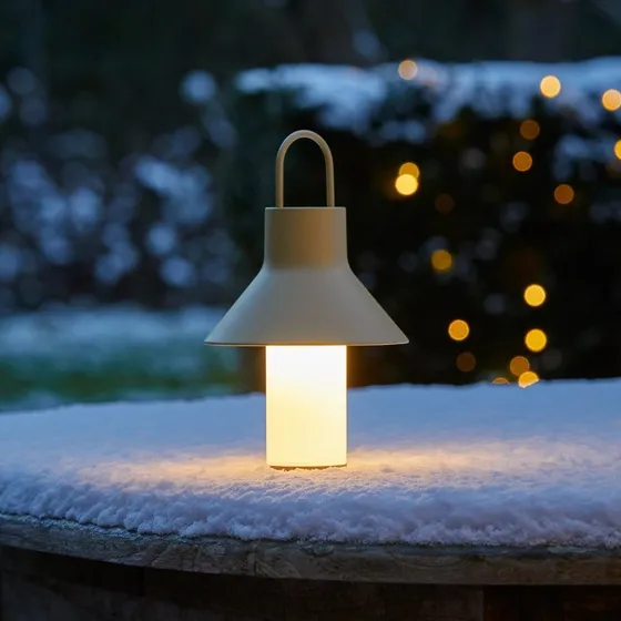Loom Design Lampe à poser Shadow S Gris Beige