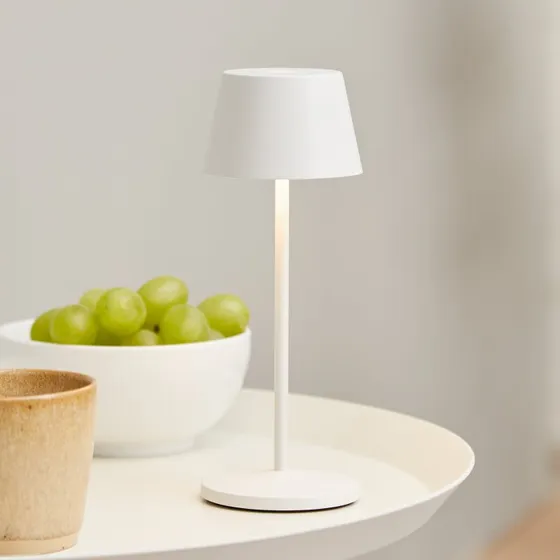 Loom Design Modi Micro Lampe à poser portable IP65 blanche