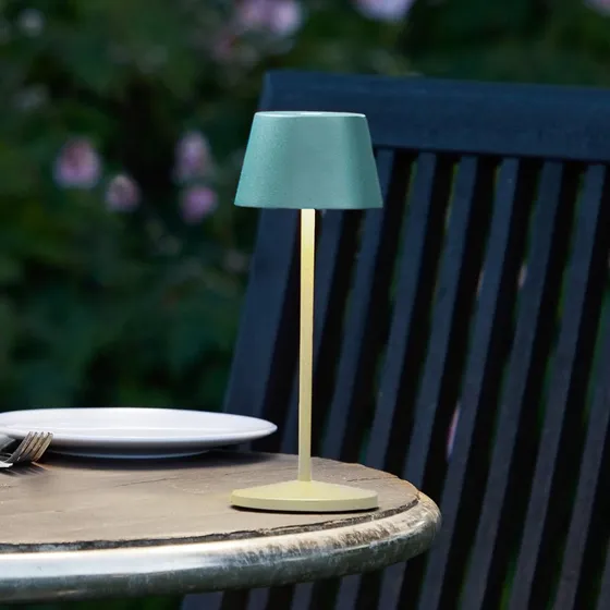 Loom Design Modi Micro Lampe à poser LED rechargeable Verte