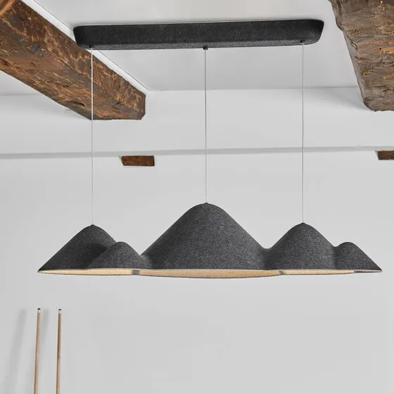 Loom Design Suspension Panorama Large Mix Noir/Gris