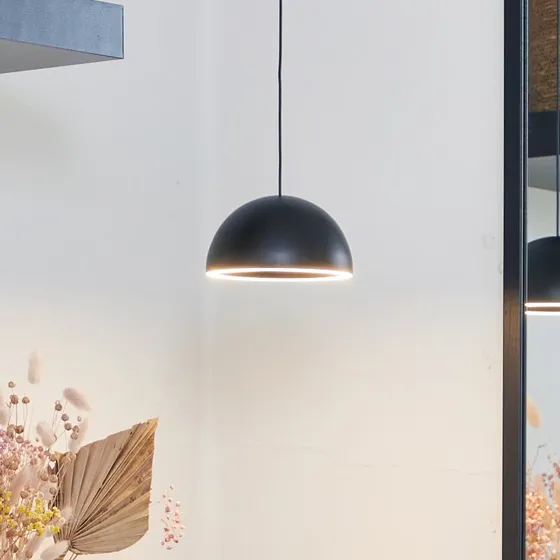 Loom Design Suspension Curve Black - Aluminium