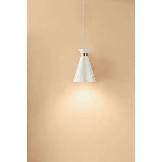 Warm Nordic Suspension Cone Blanche Ø 16 cm