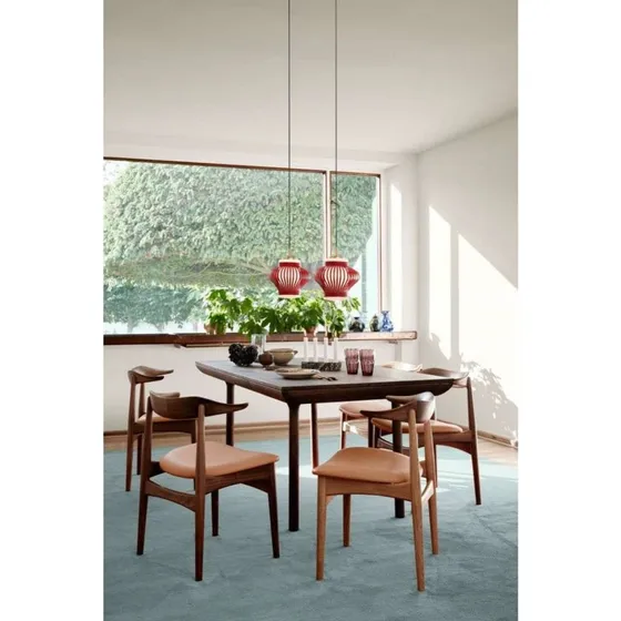 Warm Nordic Suspension Opal Lamella Rouge - Ø 26 cm