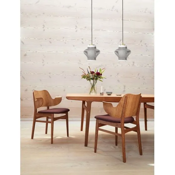 Warm Nordic Suspension Opal Lamella - Gris - Ø 26 cm