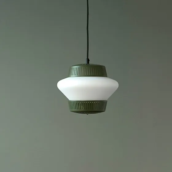 Warm Nordic Suspension Opal Arch - Vert Sapin