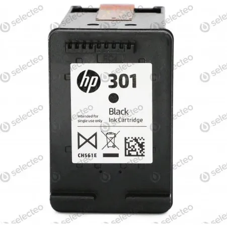 HP 301 Noir - Cartouche d'encre d'origine