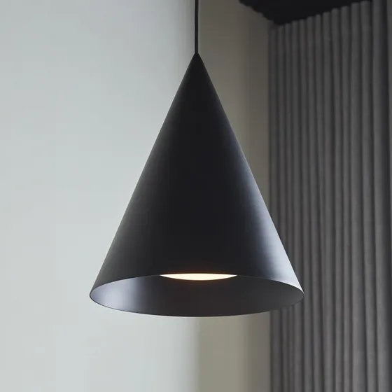 Loom Design Suspension Hanzu Ø 35 cm - Noir - E27