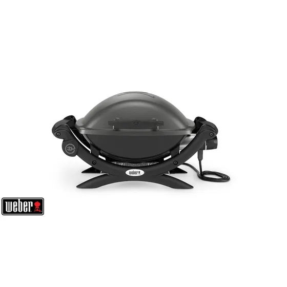 Weber Q1400 Barbecue Électrique 43x32 cm Gris Sombre
