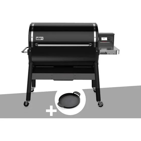 Weber Smokefire EX6 GBS + Plancha Noir