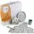 Done by Deer Coffret Repas Silicone 5 Pièces Gris/Jaune/Vert