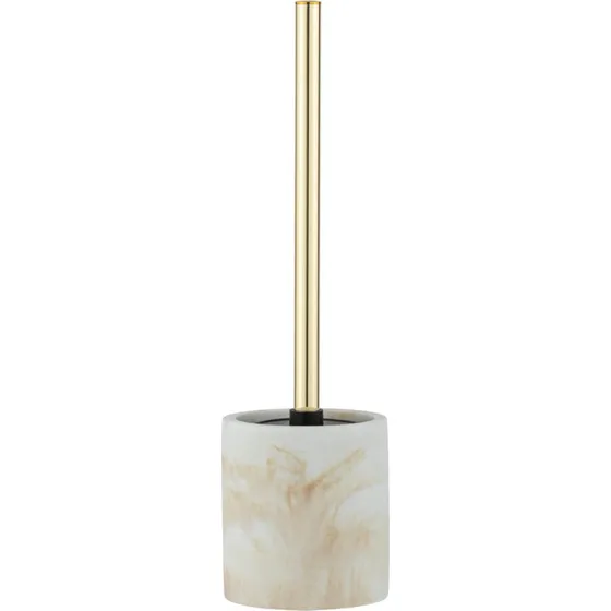Wenko Odos Brosse WC Marbre Blanc Polyresine