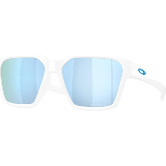 Oakley Homme Lunettes de Soleil Briza OO9497 Blanc/Bleu Polarisées