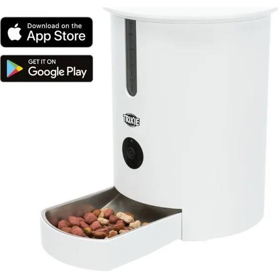 Trixie TX9 Smart Distributeur de Nourriture Connecté Blanc