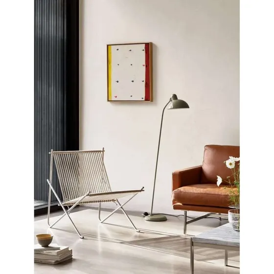 Fritz Hansen Lampadaire Kaiser Idell 6556-F Vert Olive