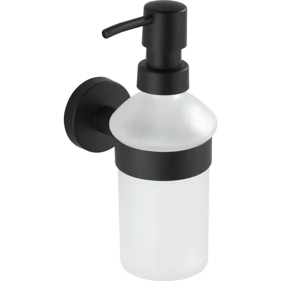 WENKO Bosio Black - Distributeur de savon 200 ml