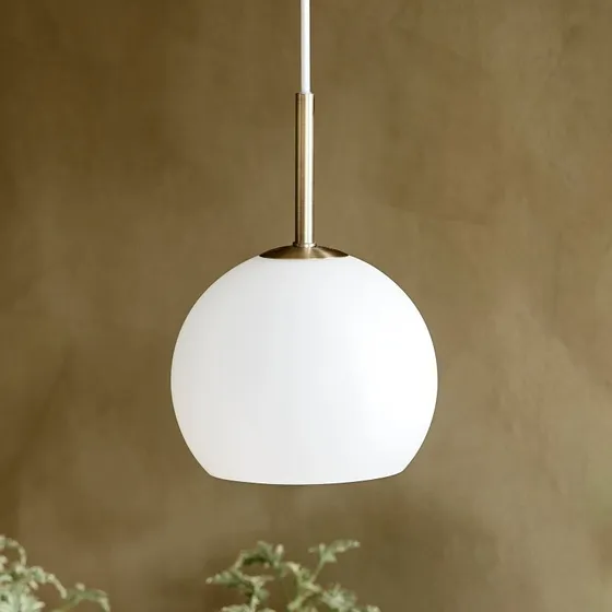 Frandsen Suspension Ball Ø18 - Verre Blanc Opale